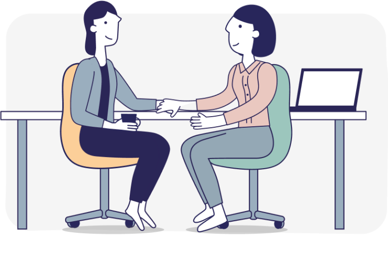 Colleagues at work